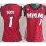Cheap Women Miami Heat 1# Chris Bosh Red NBA Jerseys