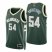Nike Milwaukee Bucks #54 Sandro Mamukelashvili Green Mens 2021-22 NBA 75th Anniversary Diamond Swingman Jersey – Icon Edition Mens