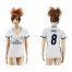 Womens Real Madrid #8 Kroos Home Soccer Club Jersey