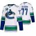 Vancouver Canucks #77 Nikolay Goldobin 50th Anniversary Mens White 2019-20 Away Authentic NHL Jersey