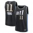 Trae Young Atlanta Hawks Fanatics Branded Youth 2023/24 Fast Break Jersey – Black – City Edition