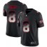 Nike New York Giants #8 Daniel Jones Black Mens Stitched NFL Vapor Untouchable Limited Smoke Fashion Jersey