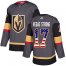 Adidas Vegas Golden Knights #17 Vegas Strong Grey Home Authentic USA Flag Stitched Youth NHL Jersey