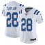 Nike Indianapolis Colts #28 Jonathan Taylor White Womens Stitched NFL Vapor Untouchable Limited Jersey