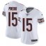Nike Chicago Bears #15 Eddy Pineiro White Womens Stitched NFL Vapor Untouchable Limited Jersey