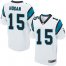 Nike Carolina Panthers #15 Chris Hogan White Mens Stitched NFL Elite Jersey