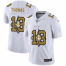 New Orleans New Orleans Saints #13 Michael Thomas White Mens Nike Team Logo Dual Overlap Limited NFL Jersey
