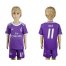 Real Madrid #11 Bale Away Kid Soccer Club Jersey