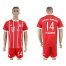 Bayern Munchen #14 Pizarro Home Soccer Club Jersey
