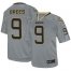 Nike New Orleans Saints #9 Drew Brees Lights Out Grey Youth Stitched NFL Elite Jersey