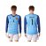 Spain #1 Casillas Blue Goalkeeper Long Sleeves Soccer Country Jersey