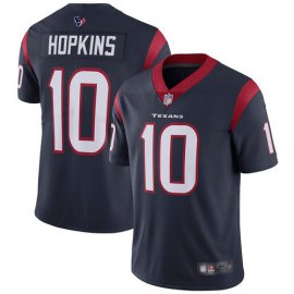 Nike Houston Texans #10 DeAndre Hopkins Navy Blue Team Color Mens Stitched NFL Vapor Untouchable Limited Jersey