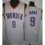 Oklahoma City Thunder #9 Serge Ibaka White Revolution 30 NBA Jerseys Cheap