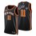 New York New York Knicks #11 Wayne Selden Jr. Mens Nike Black 2021/22 Swingman NBA Jersey – City Edition Mens