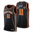 New York New York Knicks #11 Wayne Selden Jr. Mens Nike Black 2021/22 Swingman NBA Jersey – City Edition Mens