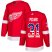Adidas Detroit Red Wings #31 Calvin Pickard Red Home Authentic USA Flag Stitched NHL Jersey