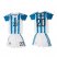 Argentina #20 Gaitan Home Kid Soccer Country Jersey