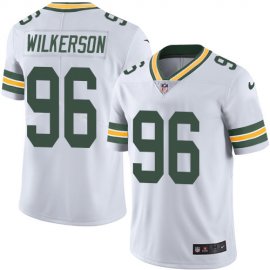 Nike Green Bay Packers #96 Muhammad Wilkerson White Mens Stitched NFL Vapor Untouchable Limited Jersey