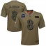 Youth Baltimore Baltimore Ravens #8 Lamar Jackson Nike Camo 2019 Salute to Service Game Jersey