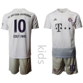 Bayern Munchen #10 Coutinho Away Kid Soccer Club Jersey
