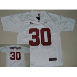 Alabama Crimson Tide 30 Donta Hightower White College Football Jersey