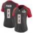 Nike Tampa Bay Buccaneers #8 Bradley Pinion Gray Womens Super Bowl LV Bound Stitched NFL Limited Inverted Legend Jersey