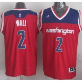 Washington Wizards #2 John Wall Red Stitched NBA Jersey