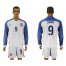 USA #9 Zardes Home Long Sleeves Soccer Country Jersey
