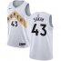 Mens Nike Toronto Raptors #43 Pascal Siakam White NBA Swingman City Edition 2018-19 Jersey