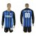 Inter Milan Personalized Home Long Sleeves Soccer Club Jersey