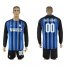 Inter Milan Personalized Home Long Sleeves Soccer Club Jersey