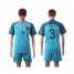 Portugal #3 Pepe Away Soccer Country Jersey