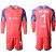 Dortmund #1 Burki Pink Goalkeeper Long Sleeves Soccer Club Jersey