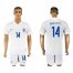 England #14 Walcott Home Soccer Country Jersey