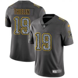 Nike Minnesota Vikings #19 Adam Thielen Gray Static Mens Stitched NFL Vapor Untouchable Limited Jersey