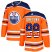 Adidas Edmonton Oilers #99 Wayne Gretzky Orange Home Authentic USA Flag Stitched Youth NHL Jersey