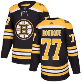 Adidas Boston Bruins #77 Ray Bourque Black Home Authentic Stitched NHL Jersey