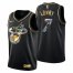 Miami Miami Heat #7 Kyle Lowry Mens Golden Edition Diamond Logo 2021/22 Swingman Jersey – Black Mens
