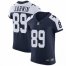 Nike Dallas Cowboys #89 Blake Jarwin Navy Blue Thanksgiving Mens Stitched NFL Vapor Untouchable Throwback Elite Jersey