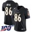 Nike Baltimore Ravens #86 Nick Boyle Black Alternate Mens Stitched NFL 100th Season Vapor Untouchable Limited Jersey