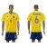 Ukraine #6 Stepanenko Home Soccer Country Jersey