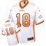 Nike Denver Broncos #18 Peyton Manning White Youth Stitched NFL Elite Drift Fashion Jersey