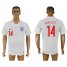 England #14 Walcott Home Thai Version Soccer Country Jersey
