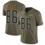 Nike Los Angeles Chargers #86 Hunter Henry Olive Mens Stitched NFL Limited 2017 Salute to Service Jersey