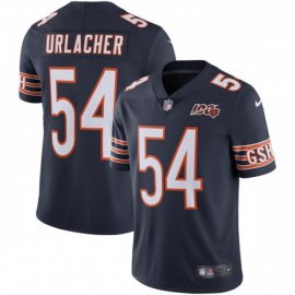 Nike Chicago Bears #54 Brian Urlacher Navy Blue Team Color Mens 100th Season Retired Stitched NFL Vapor Untouchable Limited Jersey