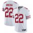 Nike San Francisco 49ers #22 Matt Breida White Mens Stitched NFL Vapor Untouchable Limited Jersey