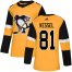 Adidas Pittsburgh Penguins #81 Phil Kessel Gold Alternate Authentic Stitched NHL Jersey