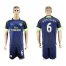 Arsenal #6 Koscielny Sec Away Soccer Club Jersey