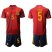 Spain #5 Sergio Home Soccer Country Jersey