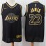 Lakers #23 LeBron James Black/Gold Basketball Swingman Limited Edition Jersey